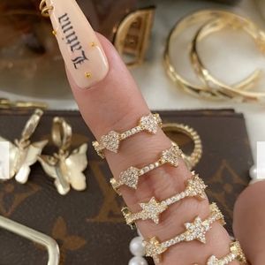 Chvker Esme Pavé Heart Gold Vermeil 925 Sterling Silver Ring, New